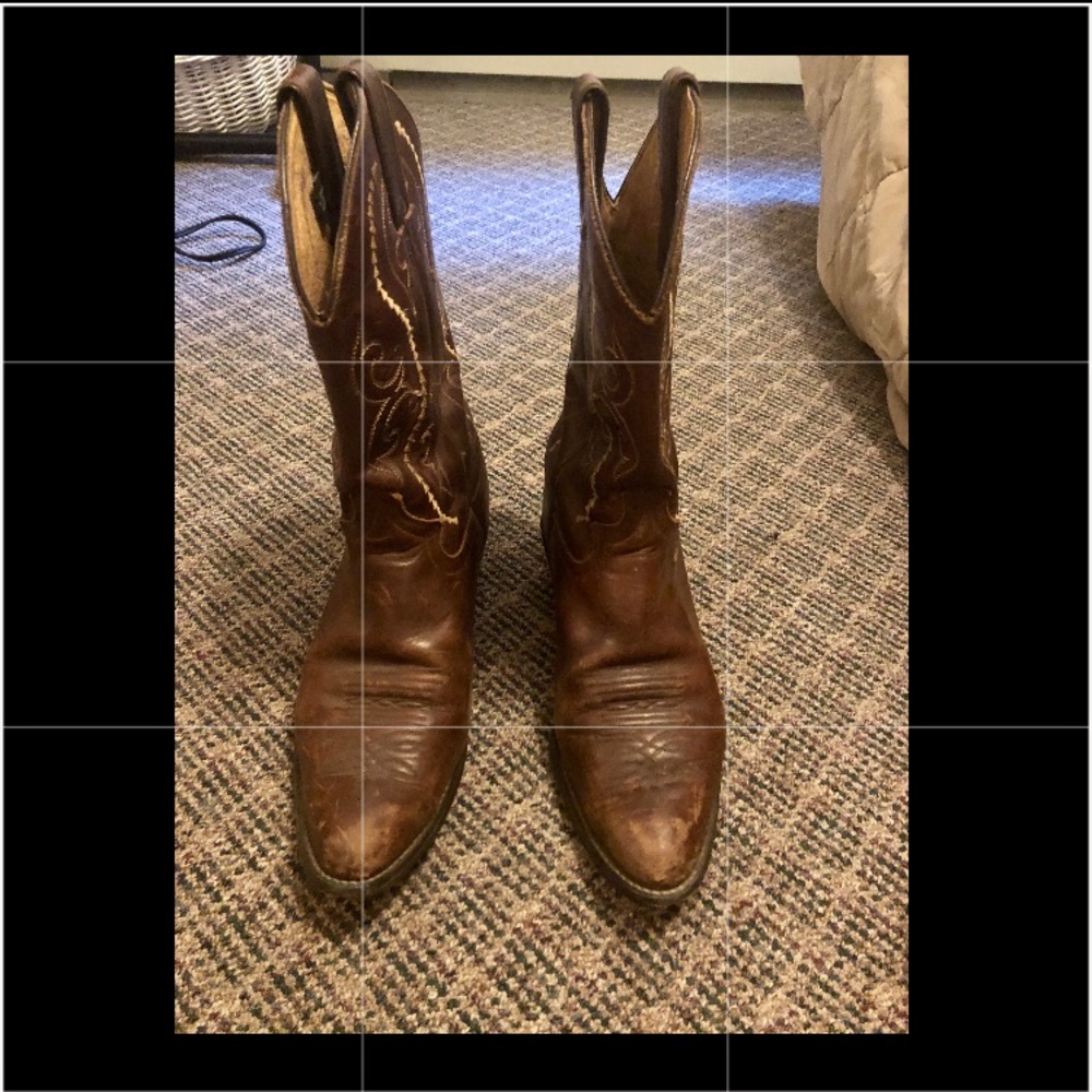 Genuine Justin Cowgirl cowboy boots